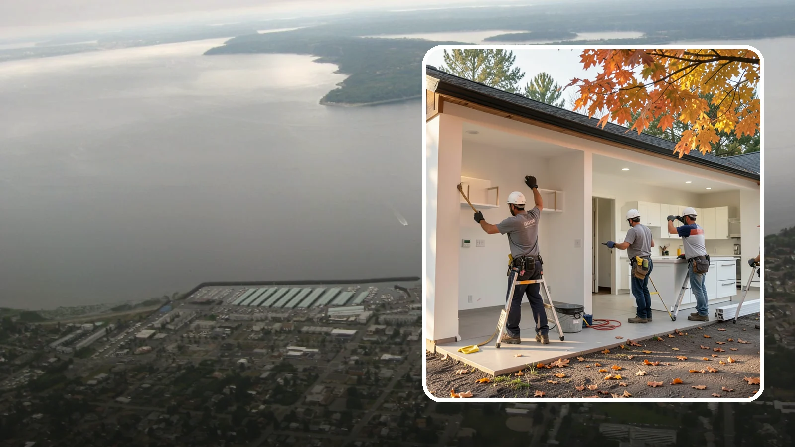 Retail Renovation in Des Moines, King County, WA - Renovation of existing stores to modernize layout, fixtures, and customer appeal.