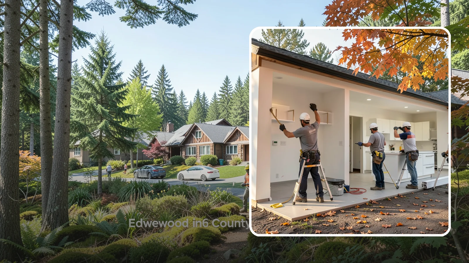 Retail Renovation in Edgewood, Pierce County, WA - Renovation of existing stores to modernize layout, fixtures, and customer appeal.