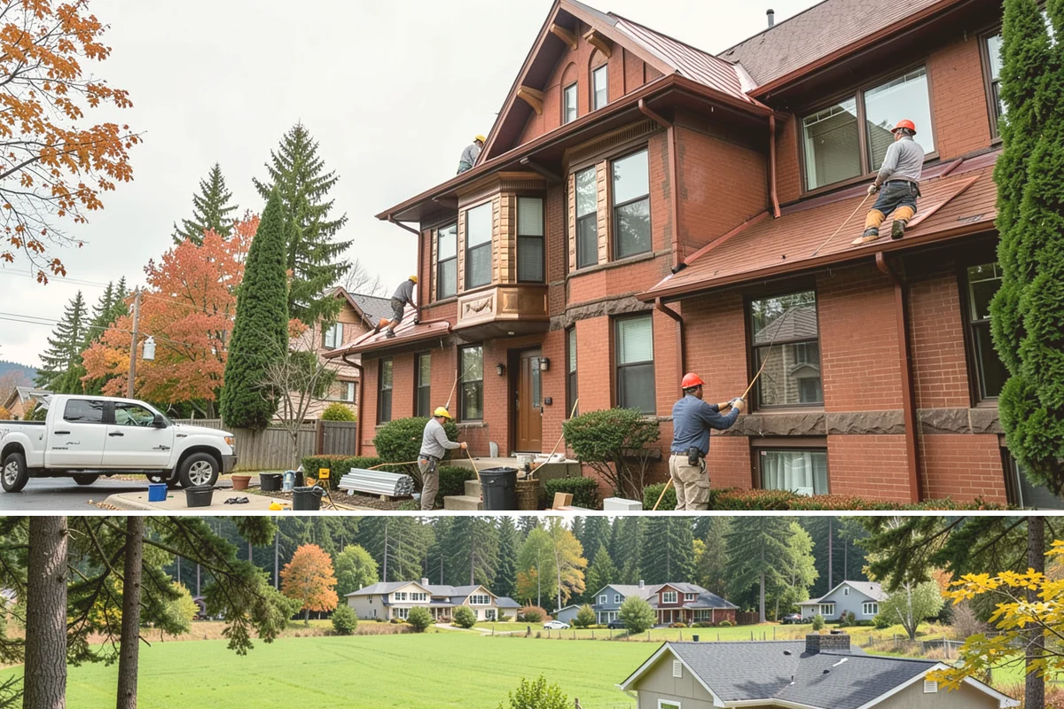 Retail Renovation in Lyman, Skagit County, WA - Renovations are frequently timed for slower sales periods so the refresh is complete before the next busy season.