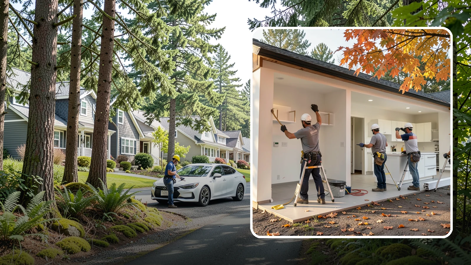 Retail Renovation in Normandy Park, King County, WA - Renovation of existing stores to modernize layout, fixtures, and customer appeal.