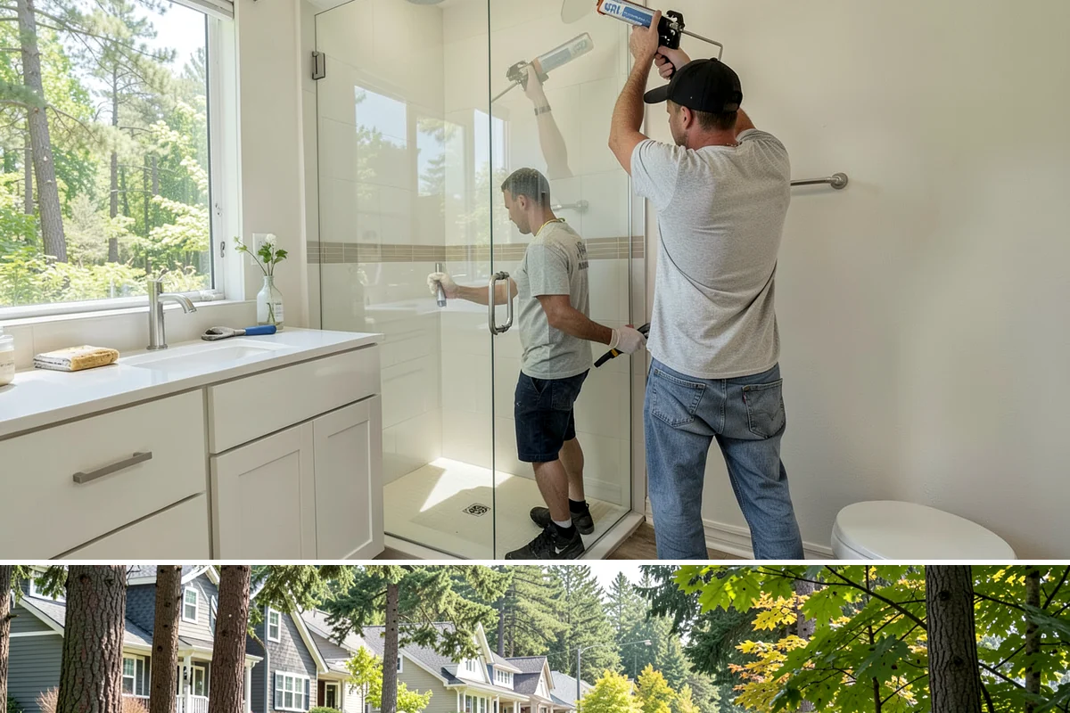 Retail Renovation in Normandy Park, King County, WA - Renovations are frequently timed for slower sales periods so the refresh is complete before the next busy season.