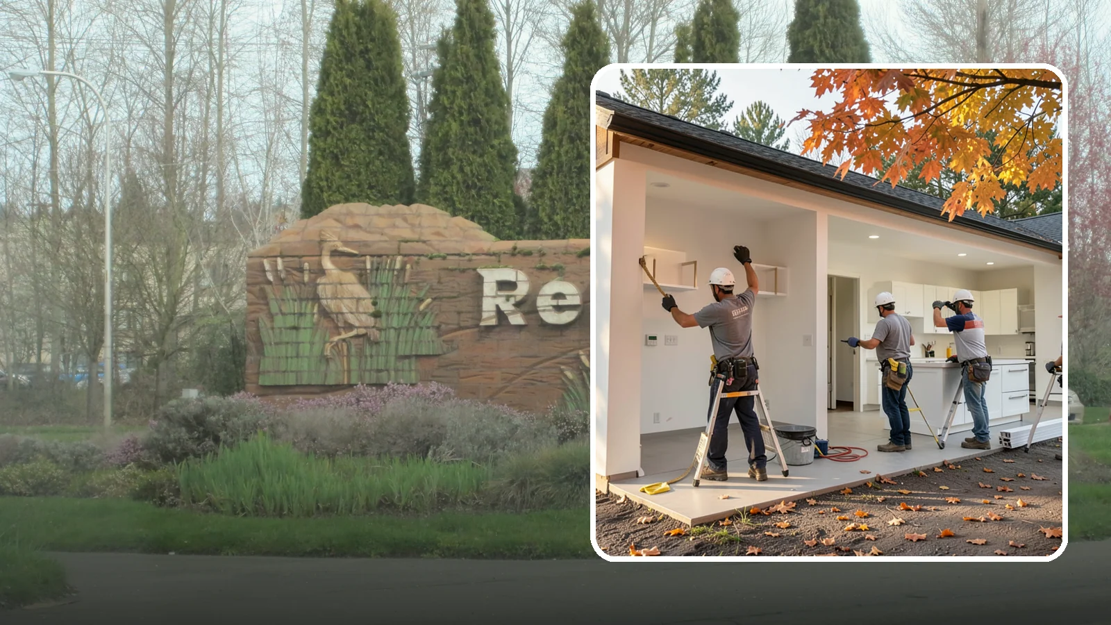 Retail Renovation in Renton, King County, WA - Renovation of existing stores to modernize layout, fixtures, and customer appeal.