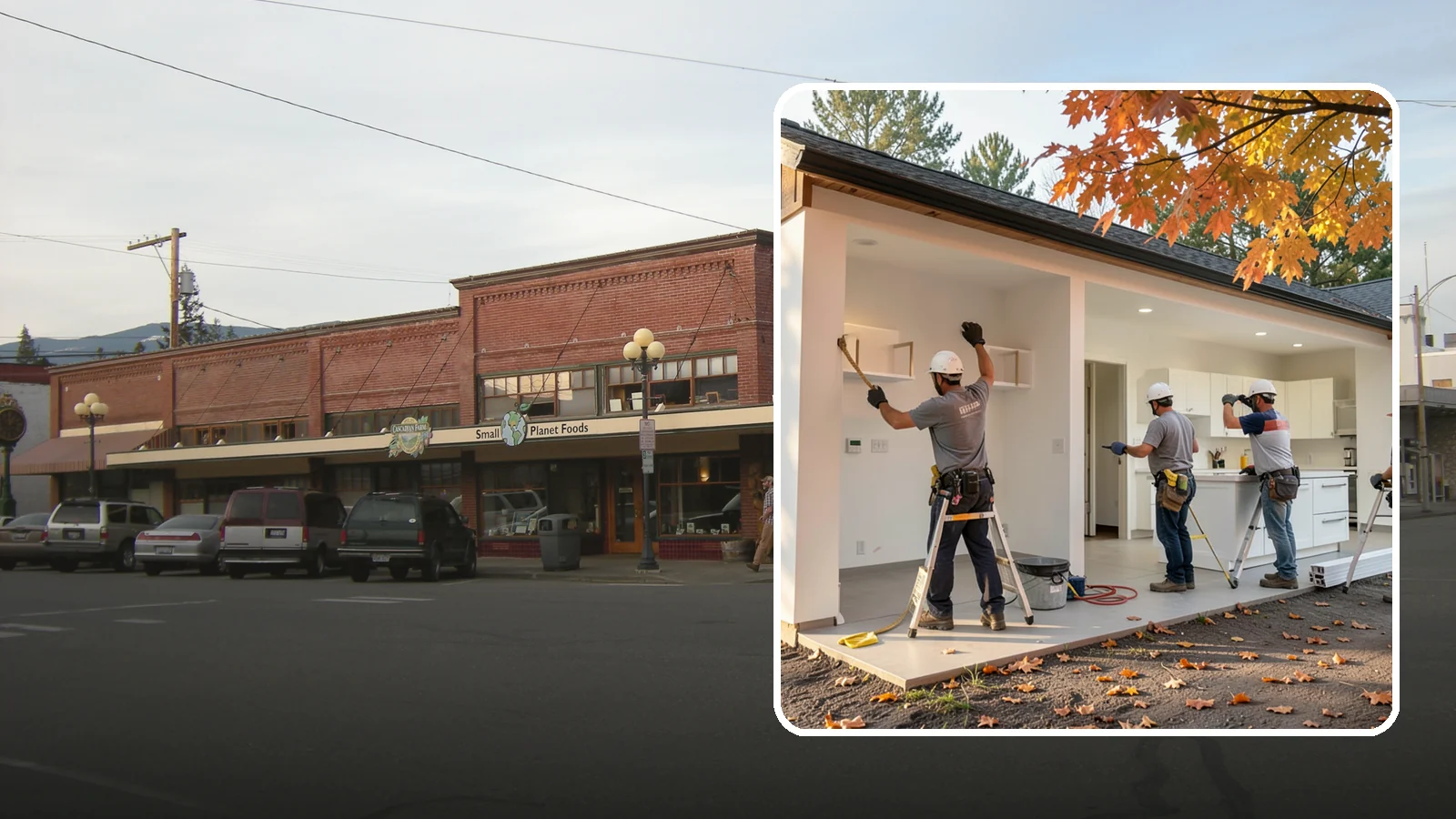 Retail Renovation in Sedro-Woolley, Skagit County, WA - Renovation of existing stores to modernize layout, fixtures, and customer appeal.