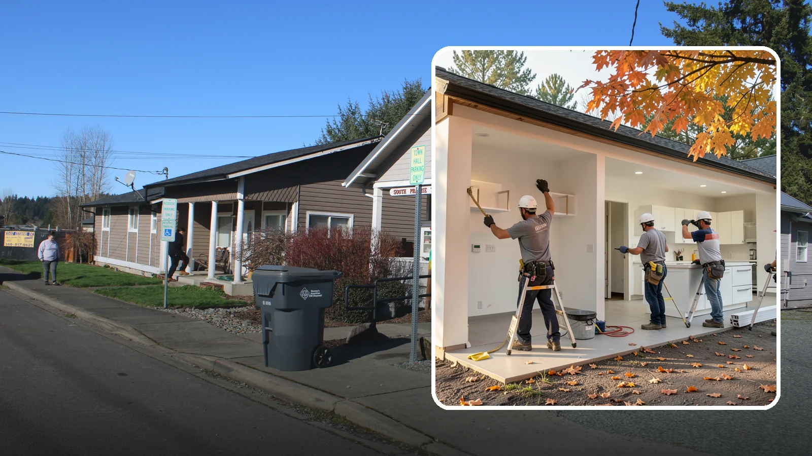 Retail Renovation in South Prairie, Pierce County, WA - Renovation of existing stores to modernize layout, fixtures, and customer appeal.