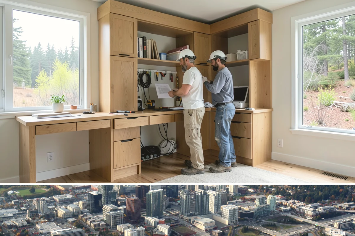 Retaining Wall Construction in Bellevue, King County, WA - Dry summer months are ideal for excavation and base compaction, though many walls can be built through fall before the heavy...