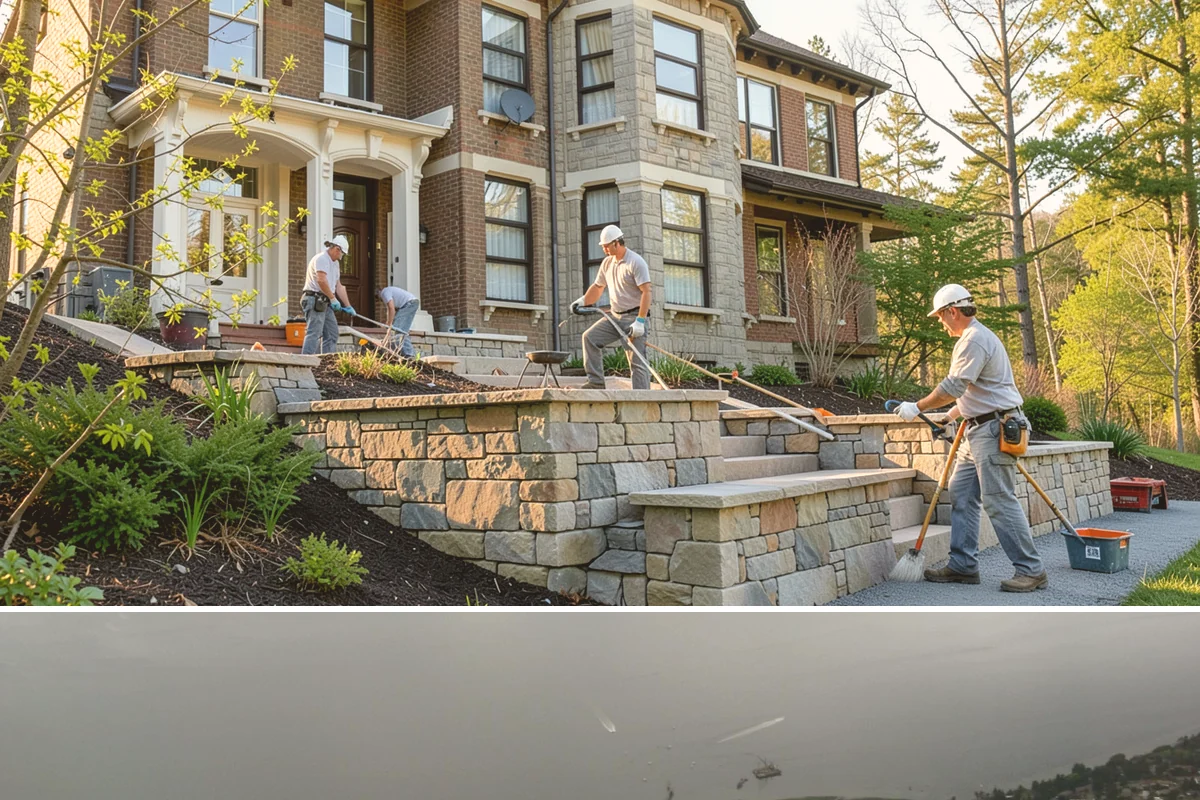 Retaining Wall Construction in Des Moines, King County, WA - Dry summer months are ideal for excavation and base compaction, though many walls can be built through fall before the heavy...