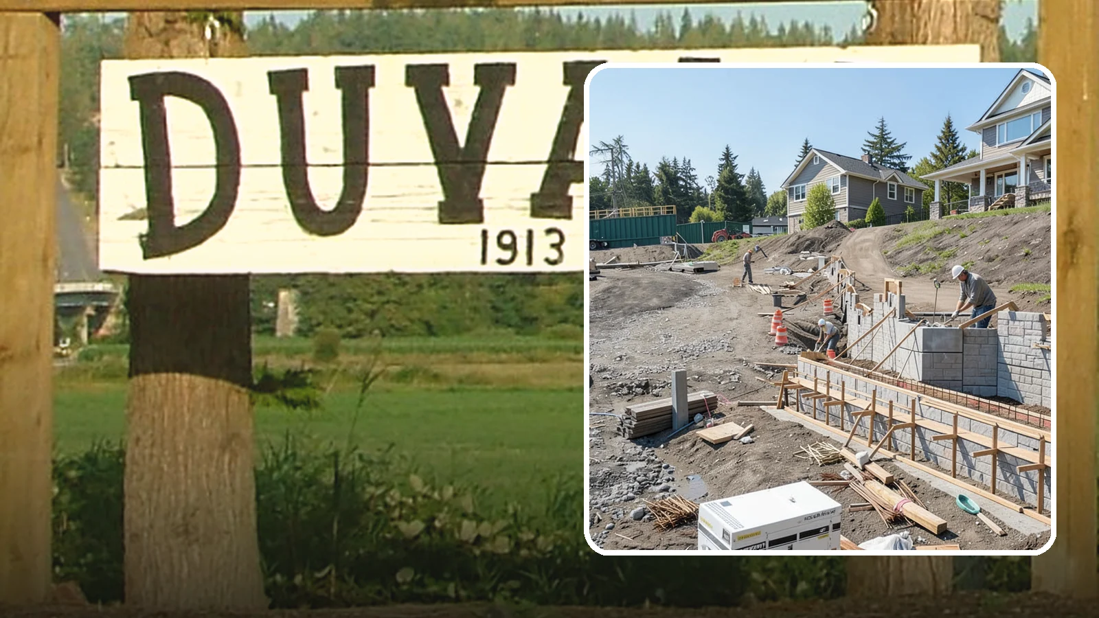 Retaining Wall Construction in Duvall, King County, WA - Building an engineered wall that holds back soil on sloped Puget Sound lots and creates usable, stable ground.