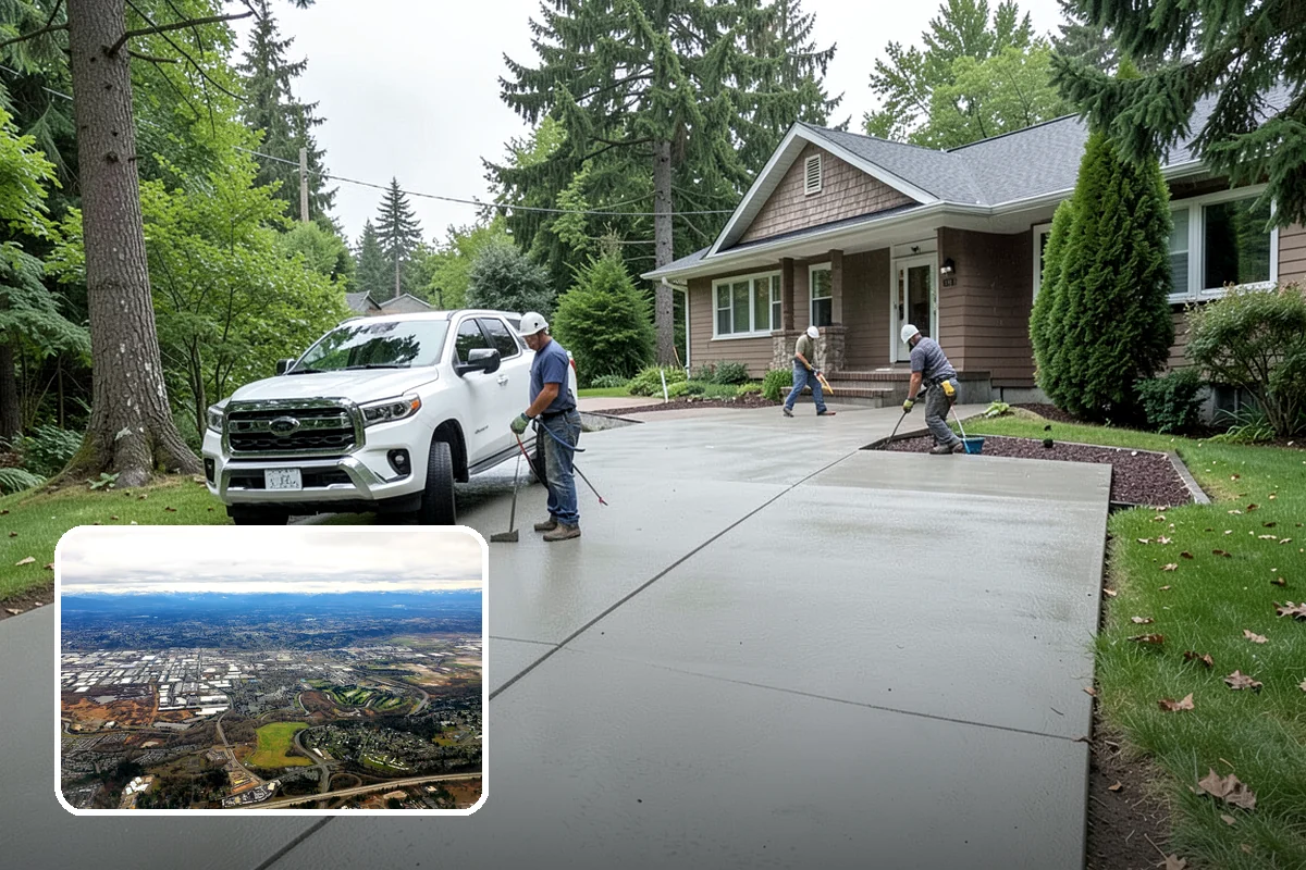 Retaining Wall Construction in Kent, King County, WA - Creates level, usable space on a sloped lot
