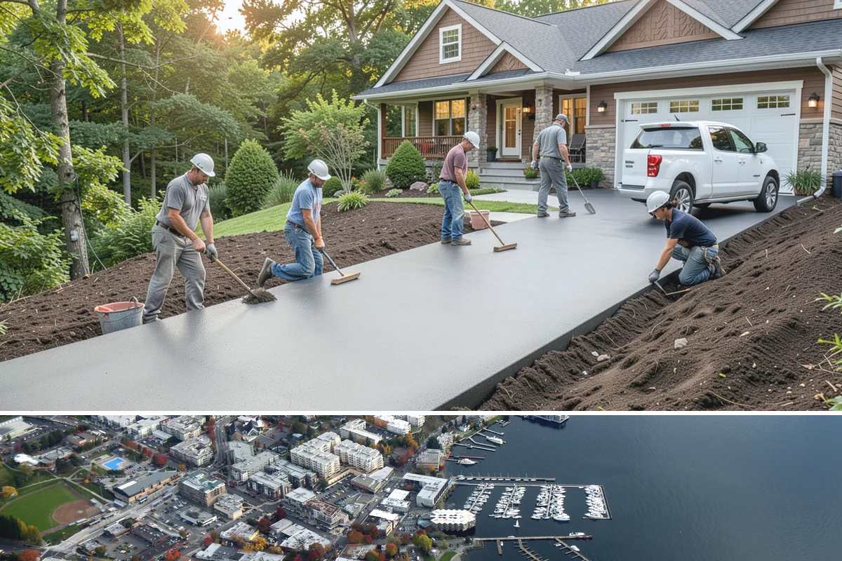 Retaining Wall Construction in Kirkland, King County, WA - Dry summer months are ideal for excavation and base compaction, though many walls can be built through fall before the heavy...