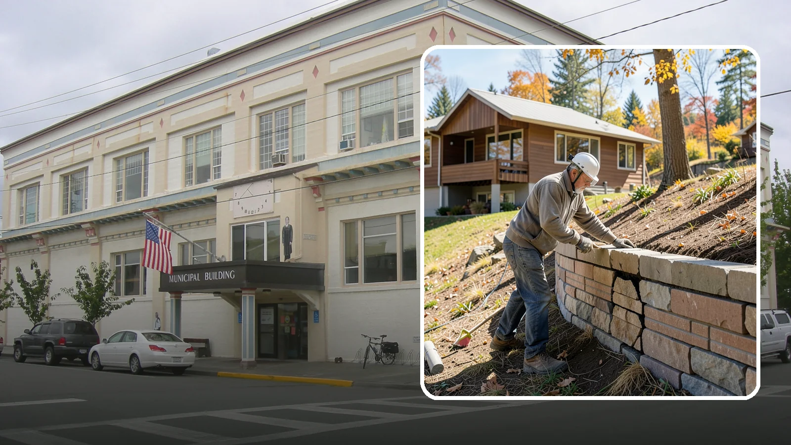 Retaining Wall Repair in Anacortes, Skagit County, WA - Diagnosing and fixing leaning, cracking, or bulging retaining walls before they fail and damage your property.