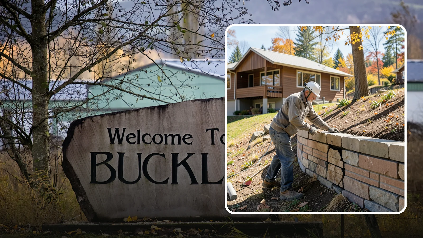 Retaining Wall Repair in Buckley, Pierce County, WA - Diagnosing and fixing leaning, cracking, or bulging retaining walls before they fail and damage your property.