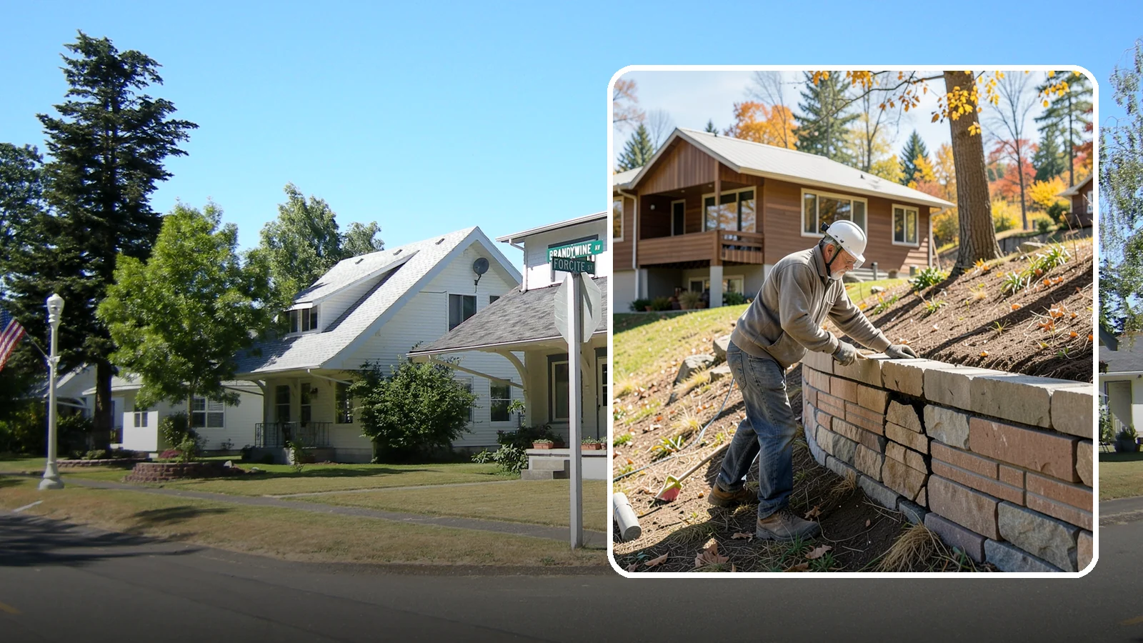 Retaining Wall Repair in DuPont, Pierce County, WA - Diagnosing and fixing leaning, cracking, or bulging retaining walls before they fail and damage your property.