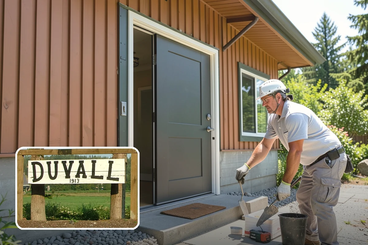 Retaining Wall Repair in Duvall, King County, WA - Stops a failing wall before it collapses