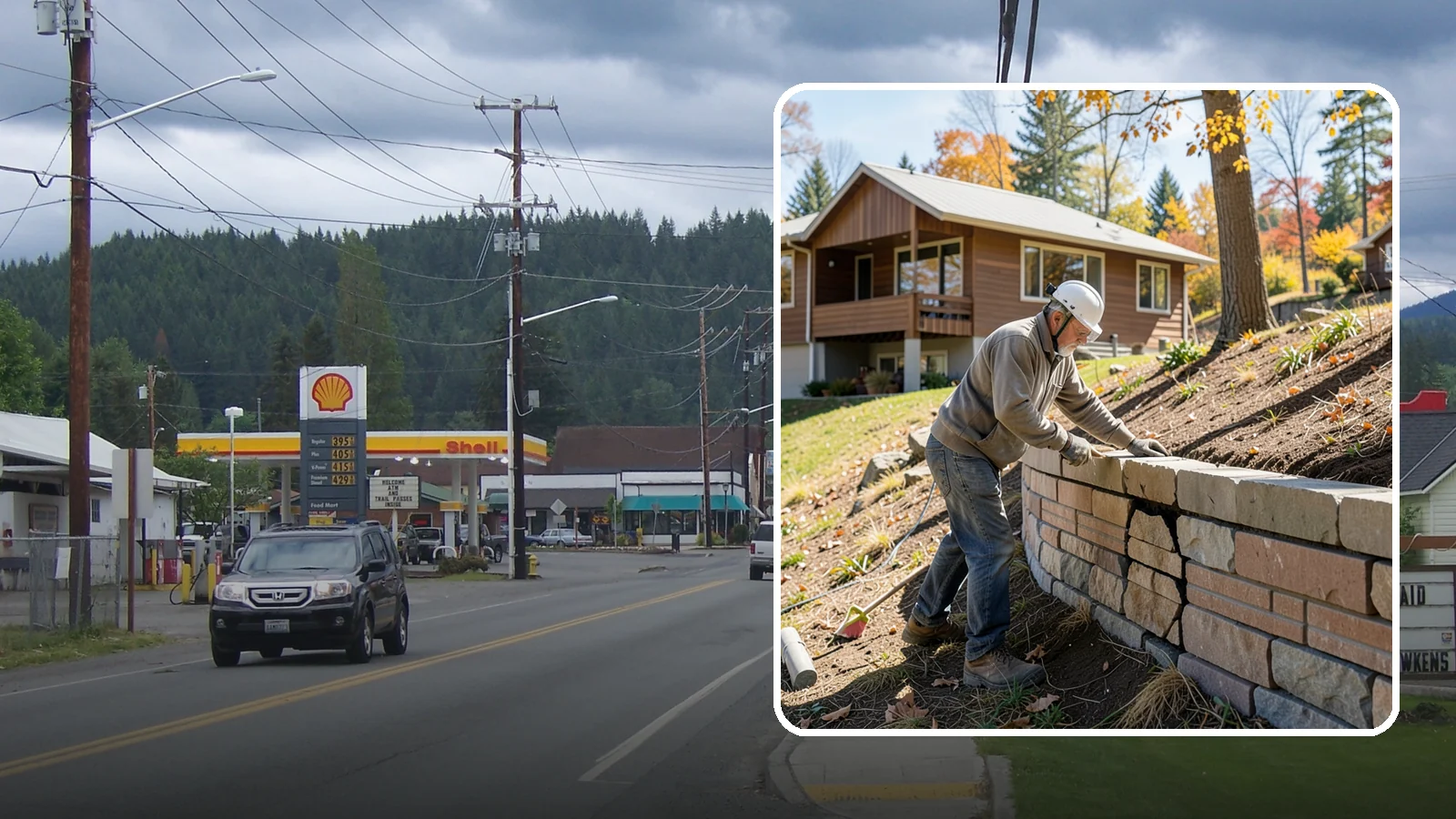 Retaining Wall Repair in Granite Falls, Snohomish County, WA - Diagnosing and fixing leaning, cracking, or bulging retaining walls before they fail and damage your property.