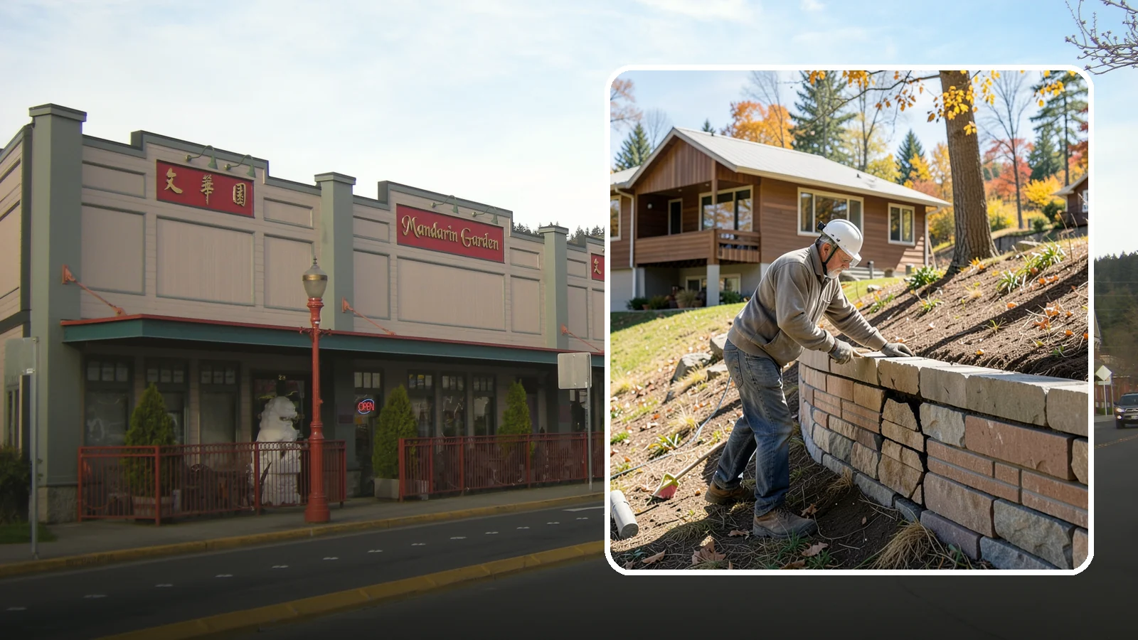 Retaining Wall Repair in Issaquah, King County, WA - Diagnosing and fixing leaning, cracking, or bulging retaining walls before they fail and damage your property.