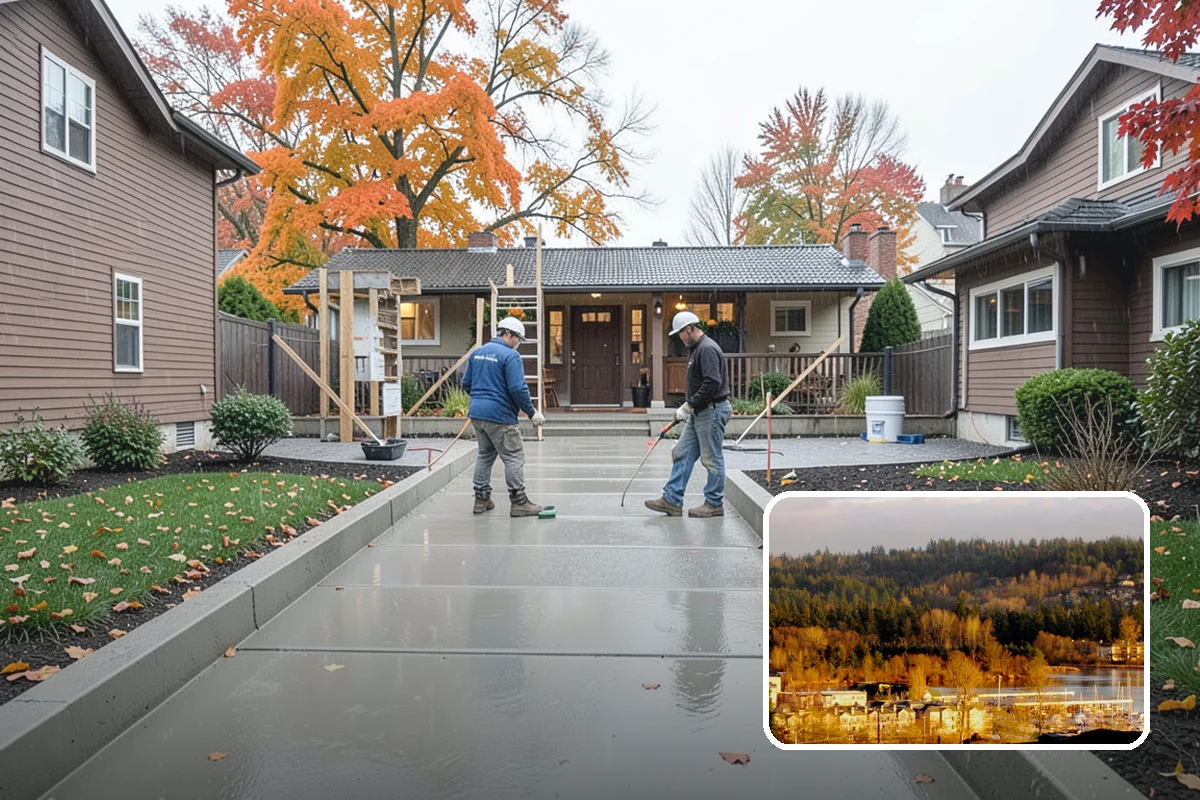Retaining Wall Repair in Kenmore, King County, WA - Stops a failing wall before it collapses