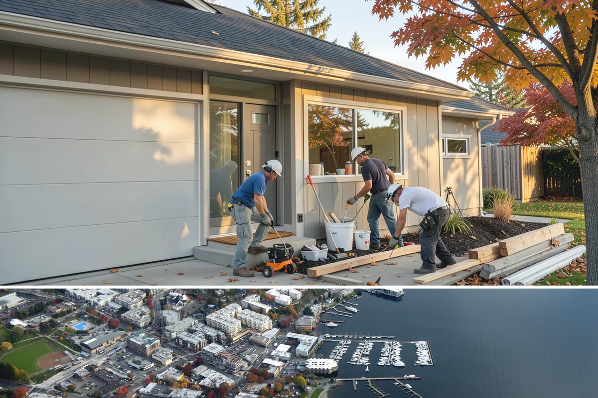 Retaining Wall Repair in Kirkland, King County, WA - Repairs are best tackled in drier weather, but active or dangerous failures should be addressed promptly regardless of season.