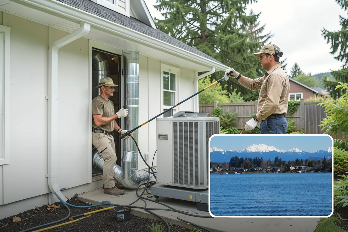Retaining Wall Repair in Lake Stevens, Snohomish County, WA - Stops a failing wall before it collapses