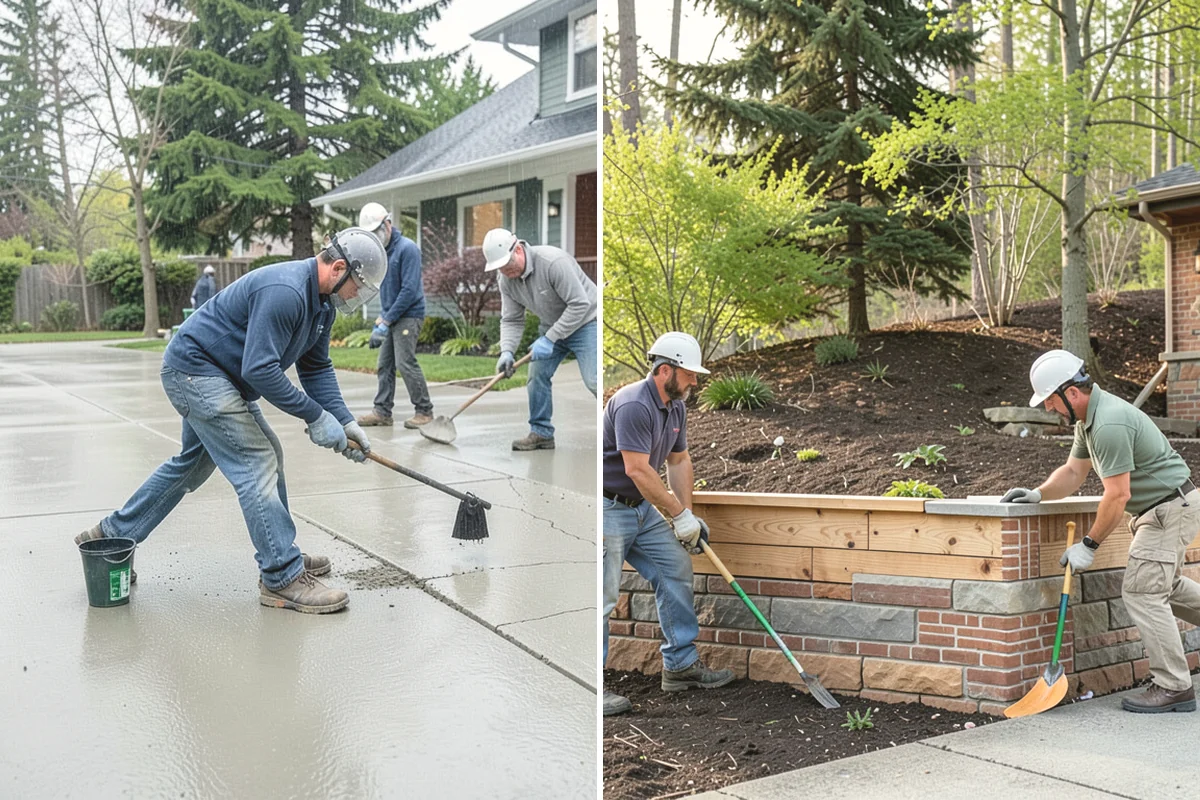 Retaining Wall Repair in Lake Stevens, Snohomish County, WA - Inspect the wall and diagnose the cause of failure