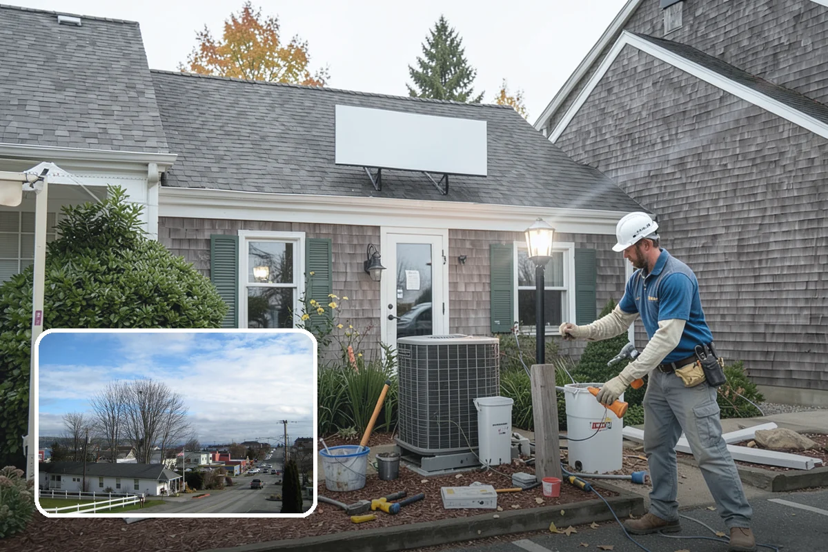 Retaining Wall Repair in Langley, Island County, WA - Stops a failing wall before it collapses