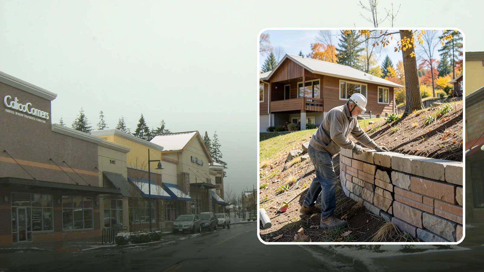 Retaining Wall Repair in Mill Creek, Snohomish County, WA - Diagnosing and fixing leaning, cracking, or bulging retaining walls before they fail and damage your property.
