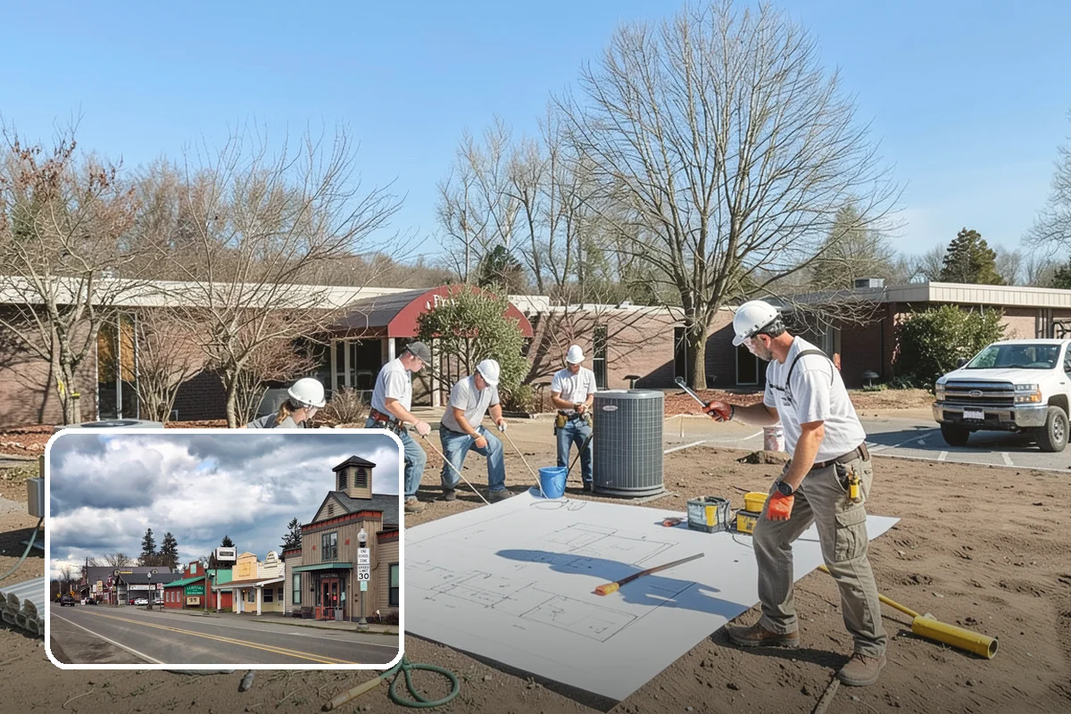 Retaining Wall Repair in Roy, Pierce County, WA - Stops a failing wall before it collapses