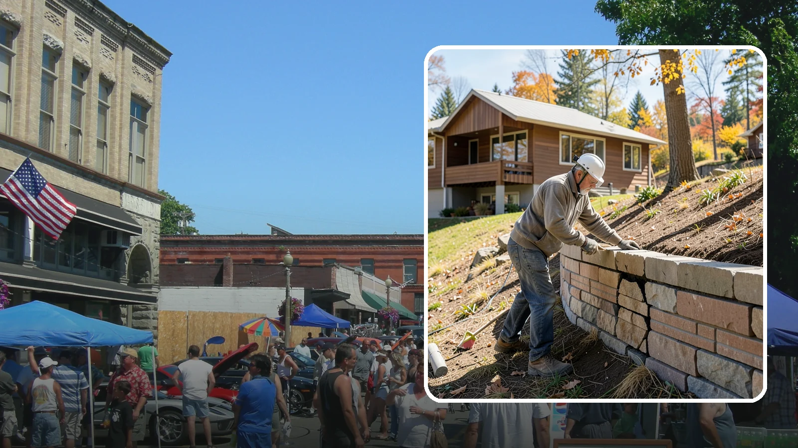Retaining Wall Repair in Snohomish, Snohomish County, WA - Diagnosing and fixing leaning, cracking, or bulging retaining walls before they fail and damage your property.
