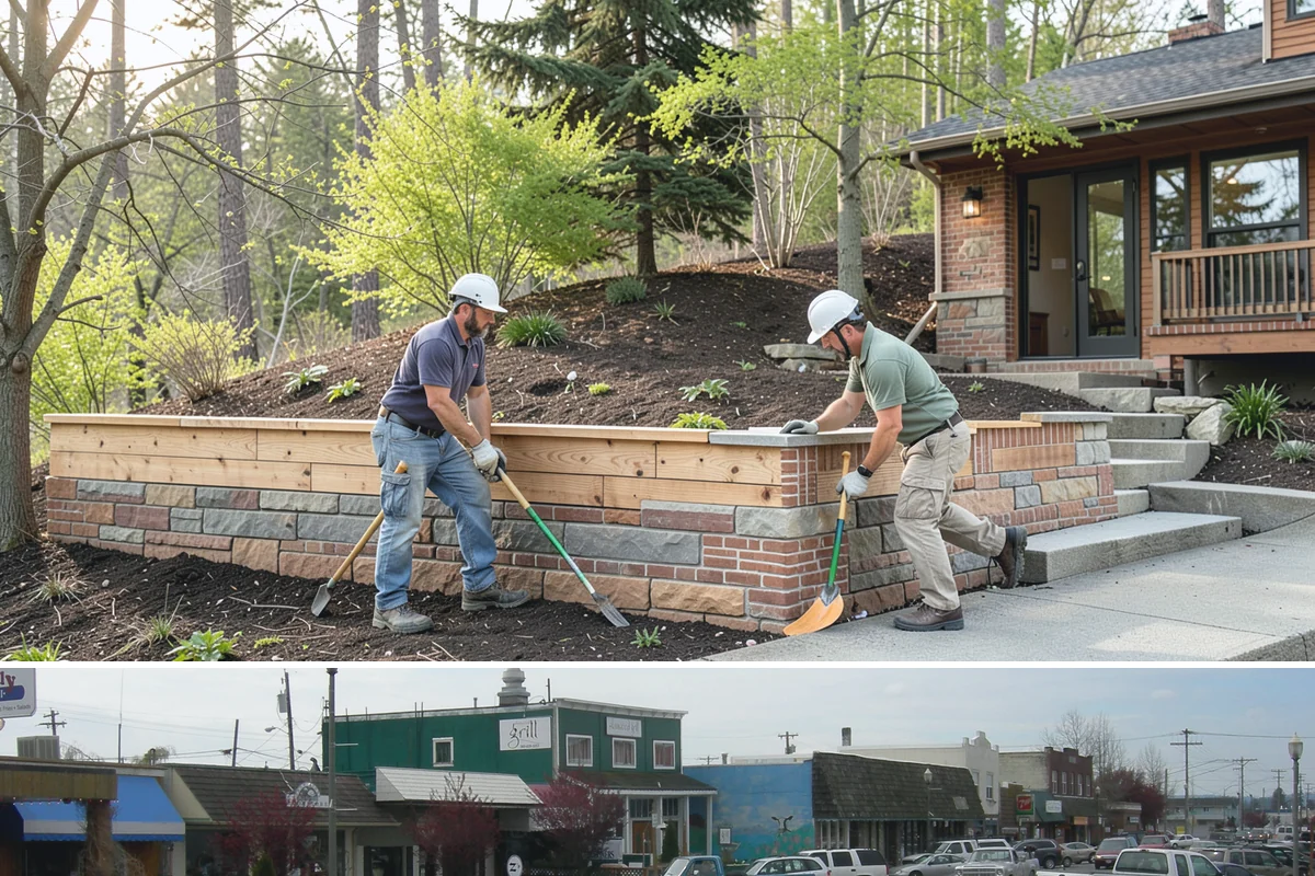 Retaining Wall Repair in Stanwood, Snohomish County, WA - Repairs are best tackled in drier weather, but active or dangerous failures should be addressed promptly regardless of season.