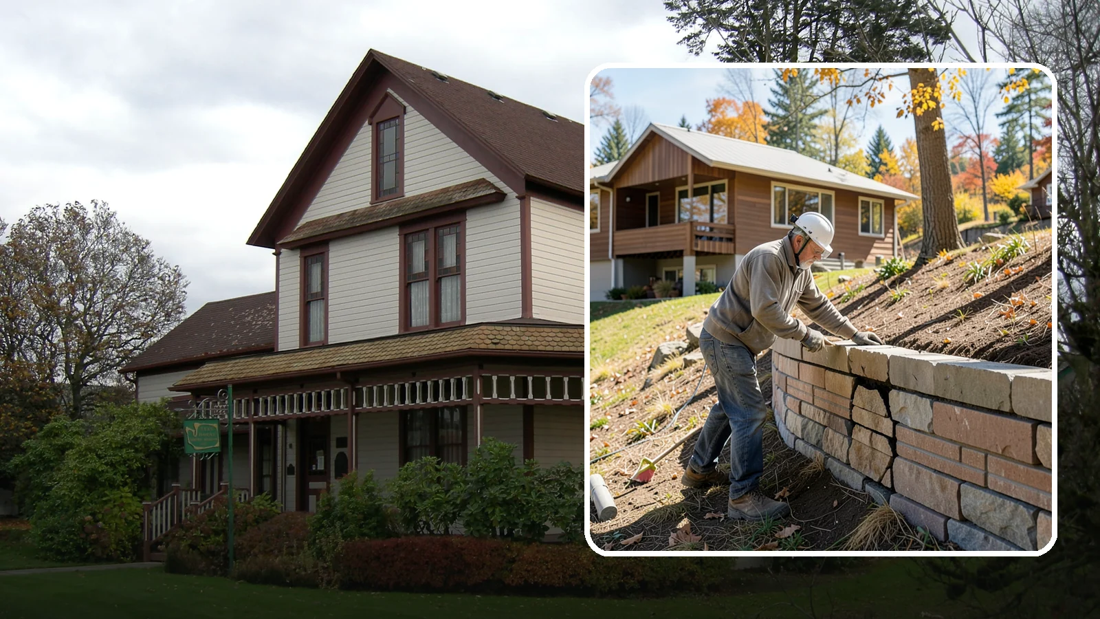 Retaining Wall Repair in Sumner, Pierce County, WA - Diagnosing and fixing leaning, cracking, or bulging retaining walls before they fail and damage your property.