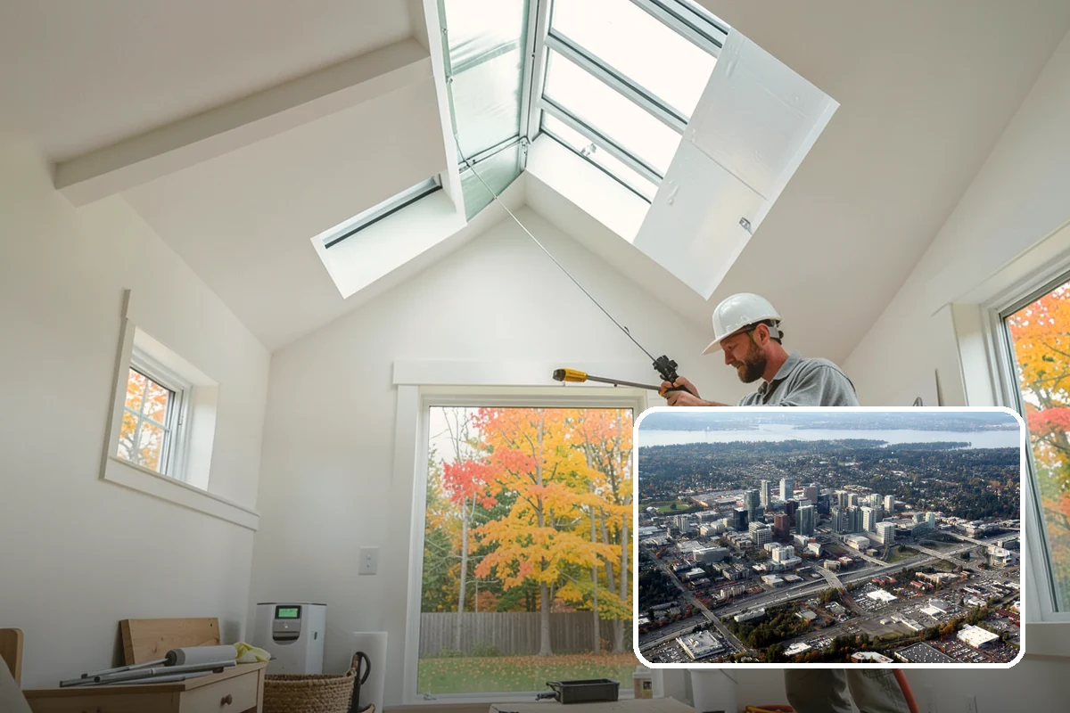 Rigid Foam Insulation in Bellevue, King County, WA - Continuous coverage cuts thermal bridging