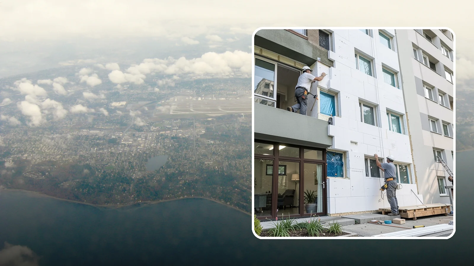 Rigid Foam Insulation in Burien, King County, WA - We install rigid foam board to add continuous insulation and reduce thermal bridging on Northwest homes.
