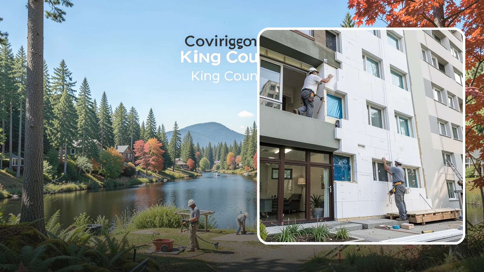Rigid Foam Insulation in Covington, King County, WA - We install rigid foam board to add continuous insulation and reduce thermal bridging on Northwest homes.