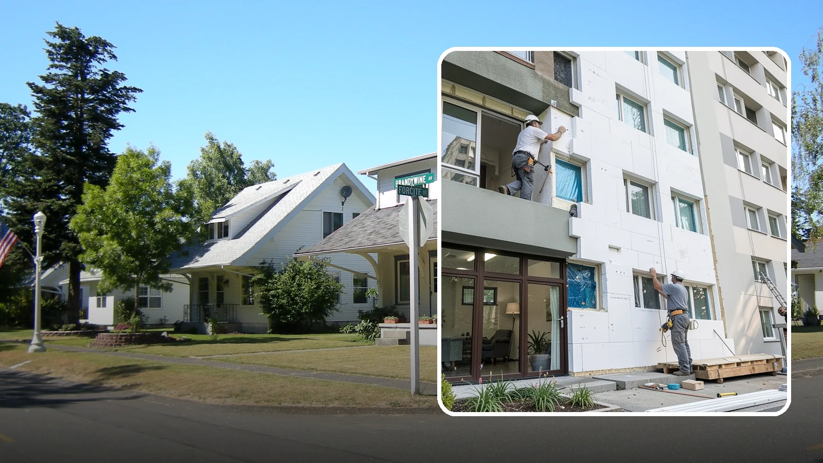 Rigid Foam Insulation in DuPont, Pierce County, WA - We install rigid foam board to add continuous insulation and reduce thermal bridging on Northwest homes.