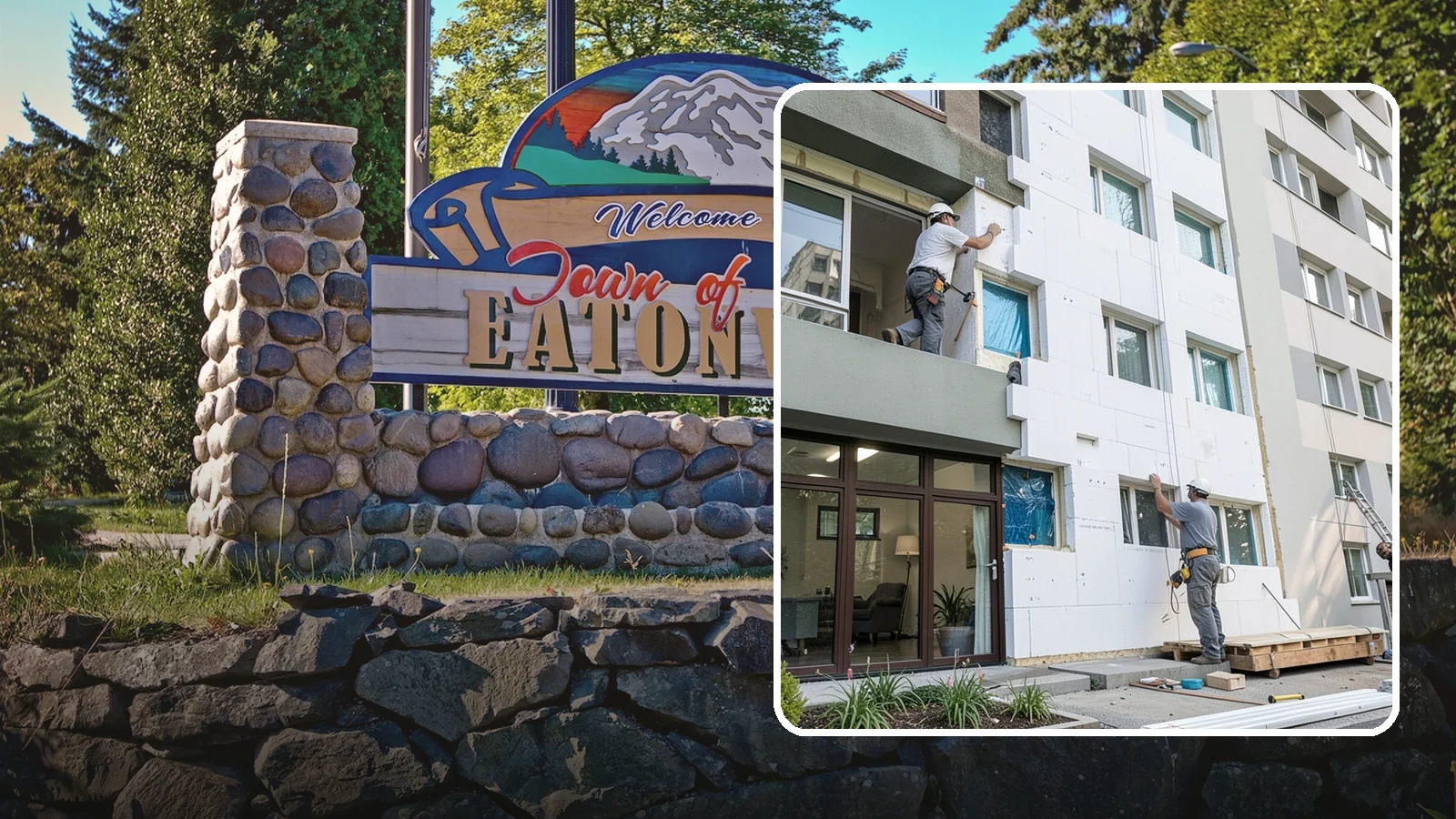 Rigid Foam Insulation in Eatonville, Pierce County, WA - We install rigid foam board to add continuous insulation and reduce thermal bridging on Northwest homes.