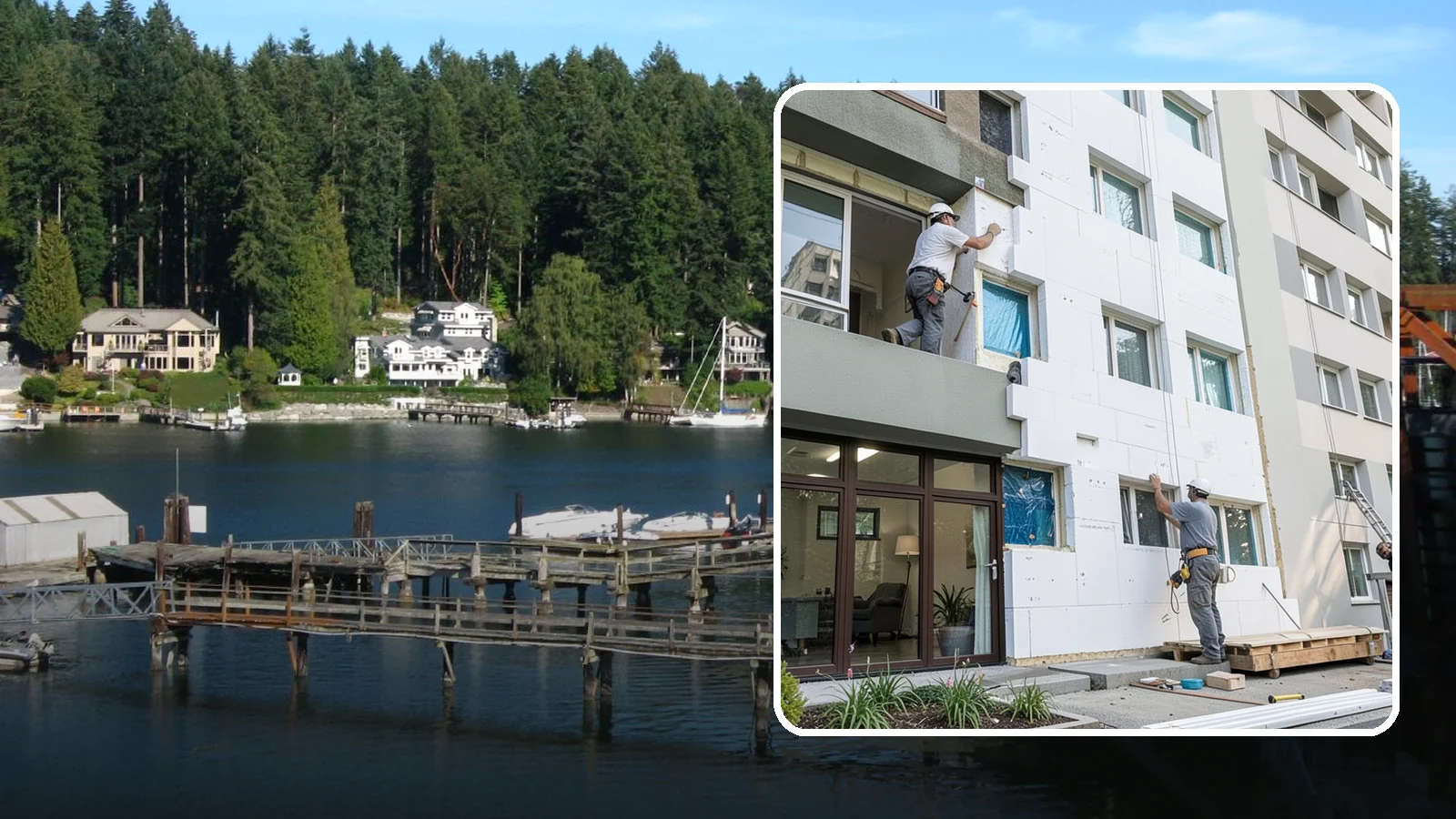Rigid Foam Insulation in Gig Harbor, Pierce County, WA - We install rigid foam board to add continuous insulation and reduce thermal bridging on Northwest homes.