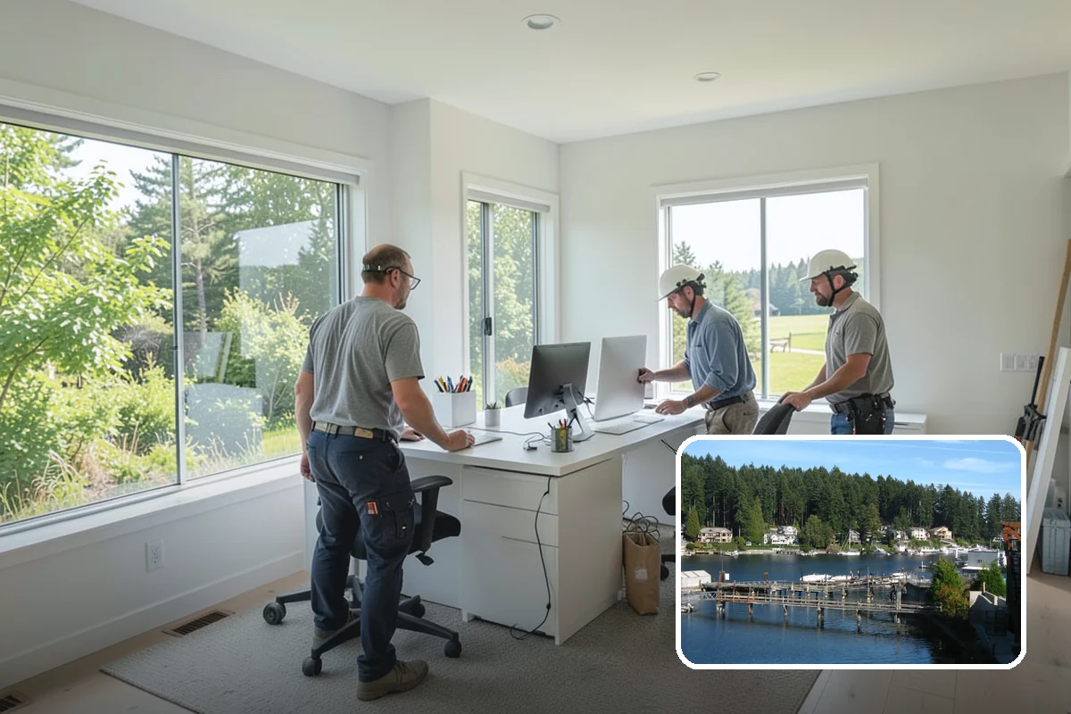 Rigid Foam Insulation in Gig Harbor, Pierce County, WA - Continuous coverage cuts thermal bridging