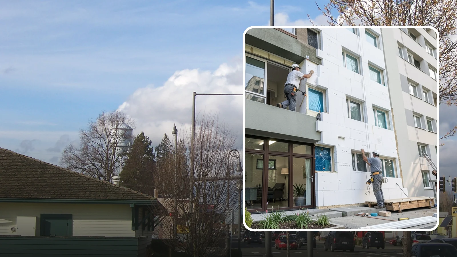 Rigid Foam Insulation in Marysville, Snohomish County, WA - We install rigid foam board to add continuous insulation and reduce thermal bridging on Northwest homes.