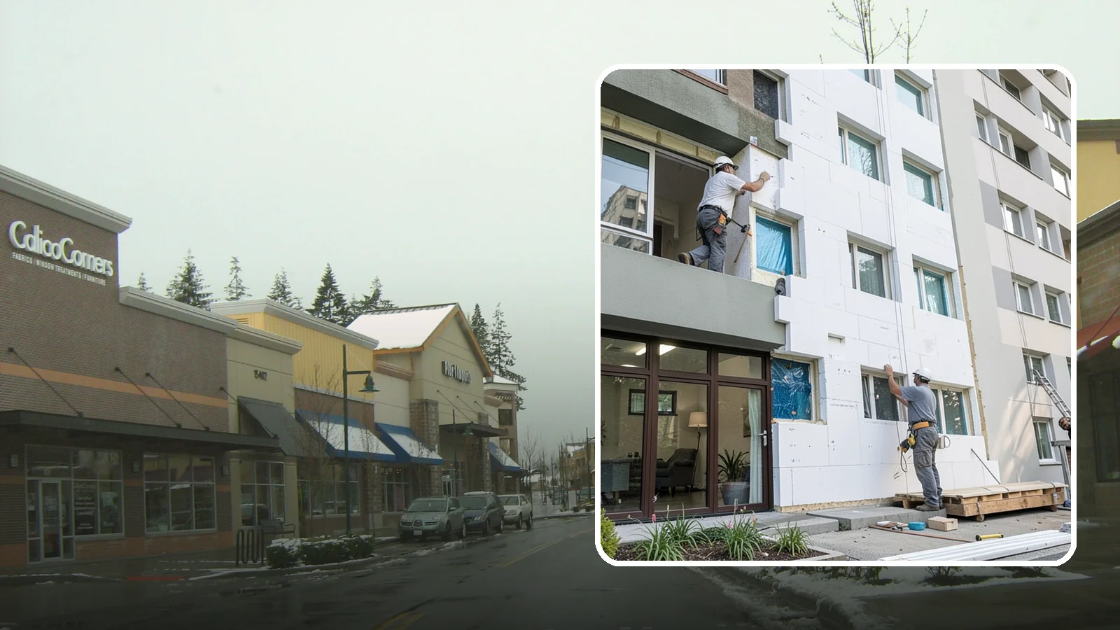 Rigid Foam Insulation in Mill Creek, Snohomish County, WA - We install rigid foam board to add continuous insulation and reduce thermal bridging on Northwest homes.
