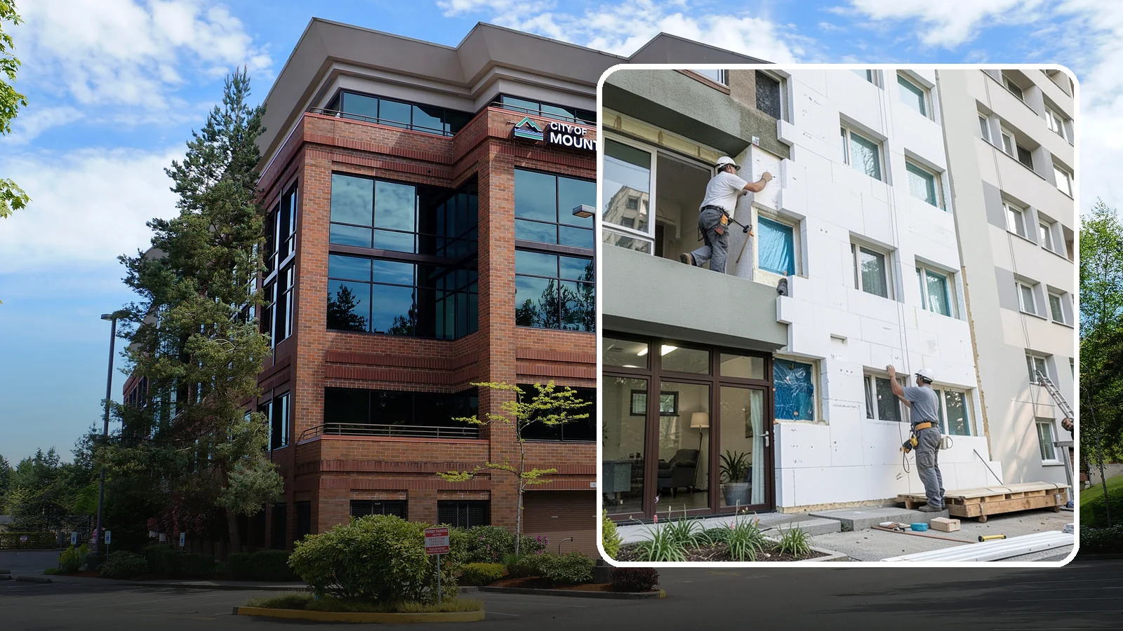 Rigid Foam Insulation in Mountlake Terrace, Snohomish County, WA - We install rigid foam board to add continuous insulation and reduce thermal bridging on Northwest homes.