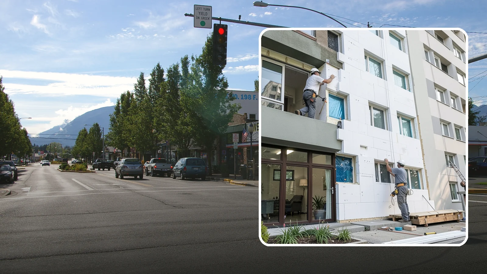 Rigid Foam Insulation in North Bend, King County, WA - We install rigid foam board to add continuous insulation and reduce thermal bridging on Northwest homes.