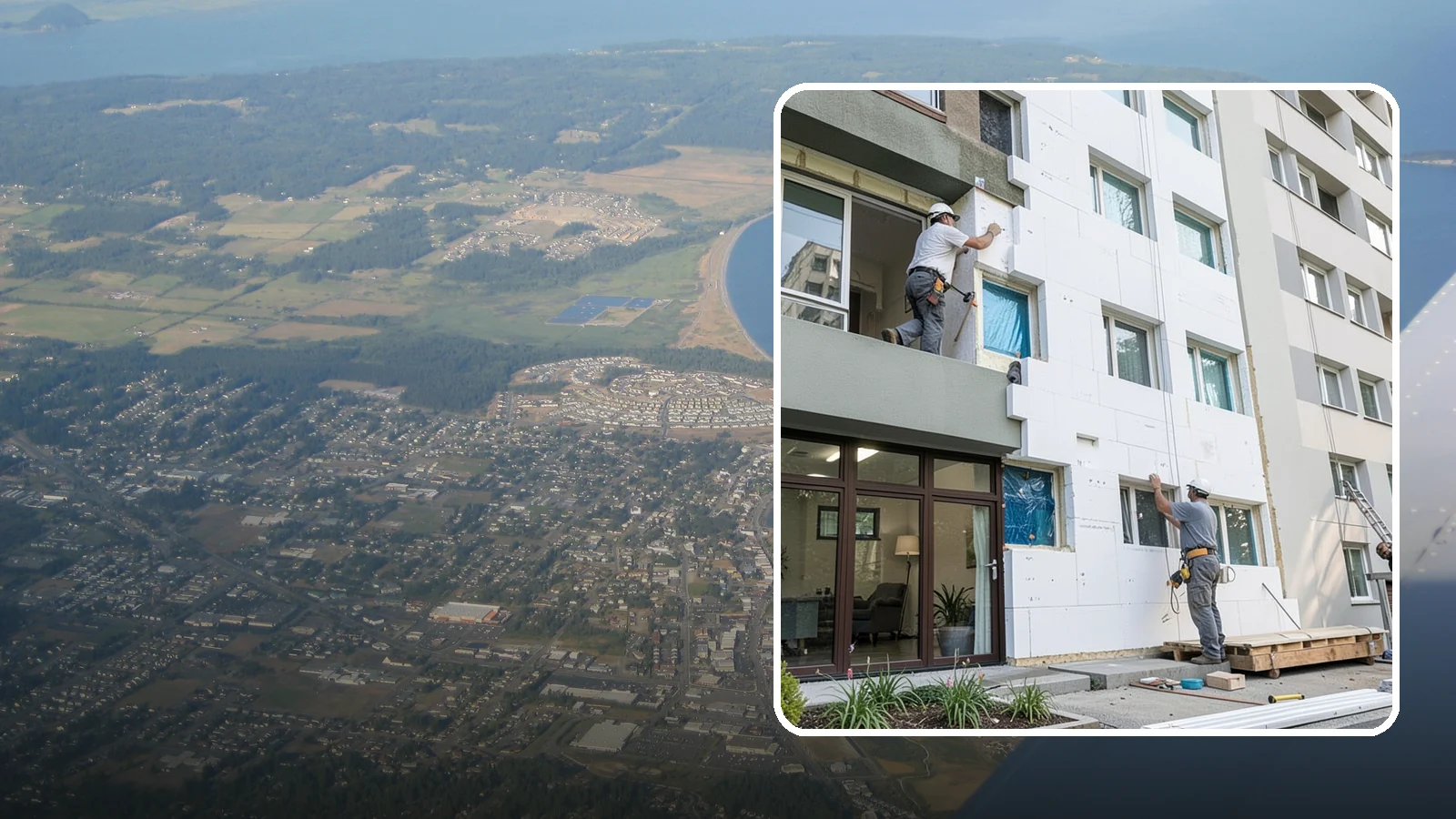 Rigid Foam Insulation in Oak Harbor, Island County, WA - We install rigid foam board to add continuous insulation and reduce thermal bridging on Northwest homes.