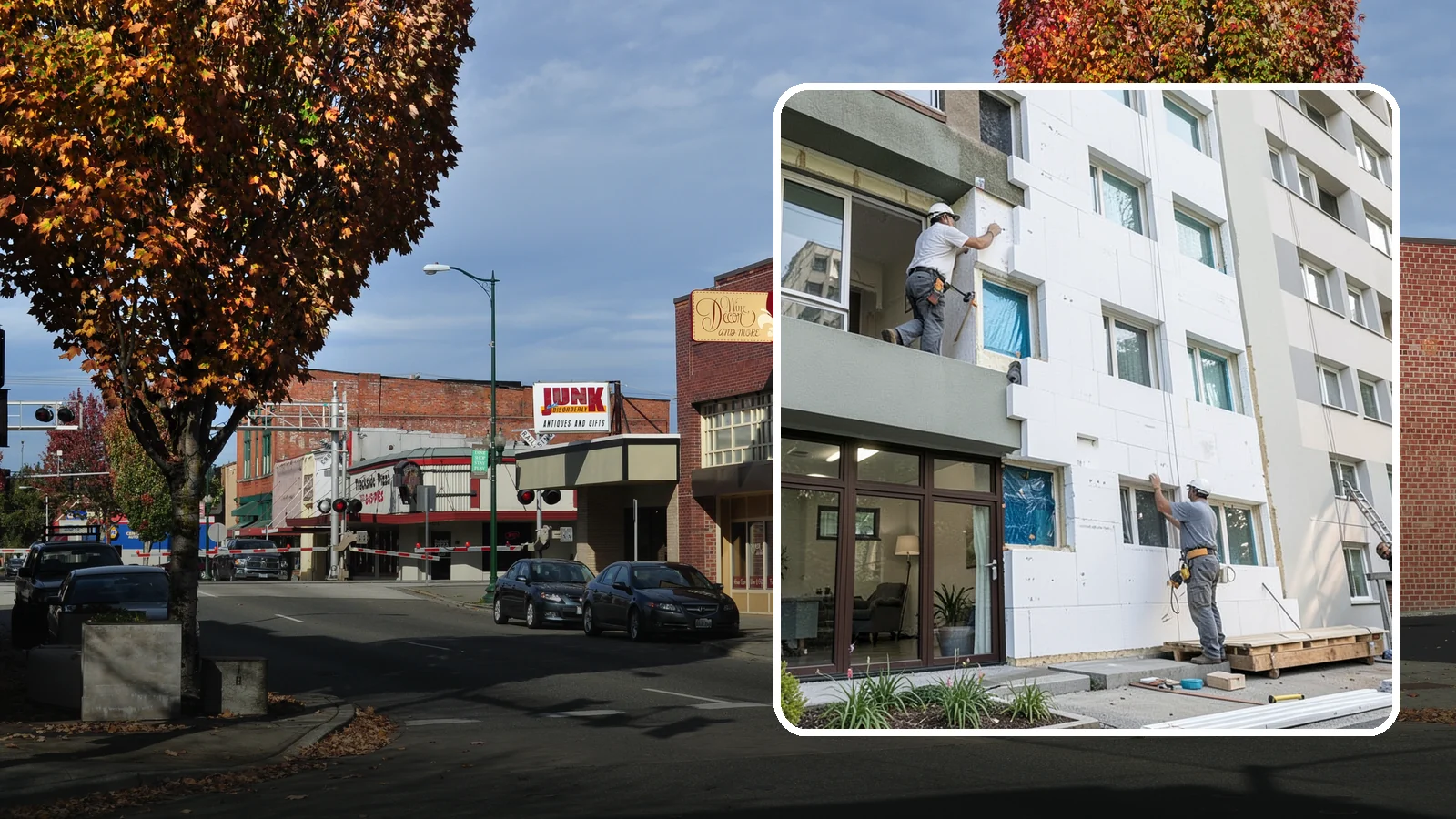 Rigid Foam Insulation in Puyallup, Pierce County, WA - We install rigid foam board to add continuous insulation and reduce thermal bridging on Northwest homes.