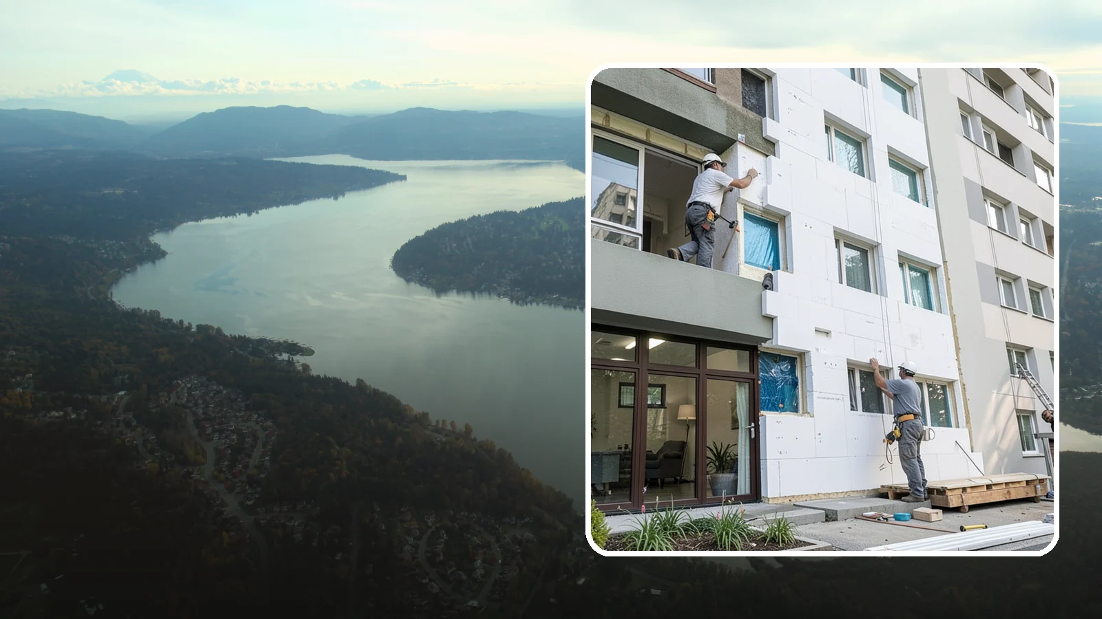 Rigid Foam Insulation in Sammamish, King County, WA - We install rigid foam board to add continuous insulation and reduce thermal bridging on Northwest homes.