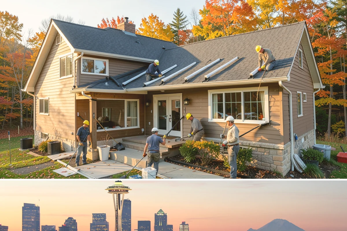 Rigid Foam Insulation in Seattle, King County, WA - Rigid foam installs year-round and is often added during siding, foundation, or remodel work.