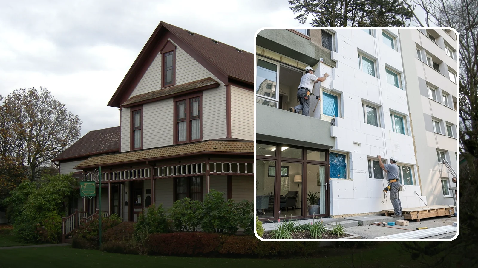 Rigid Foam Insulation in Sumner, Pierce County, WA - We install rigid foam board to add continuous insulation and reduce thermal bridging on Northwest homes.