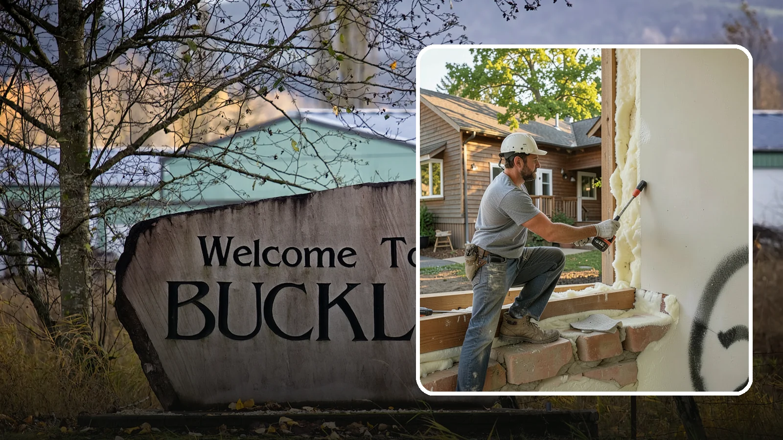 Rim Joist Insulation in Buckley, Pierce County, WA - We insulate and air-seal rim joists, a major source of cold drafts and moisture in Northwest homes.