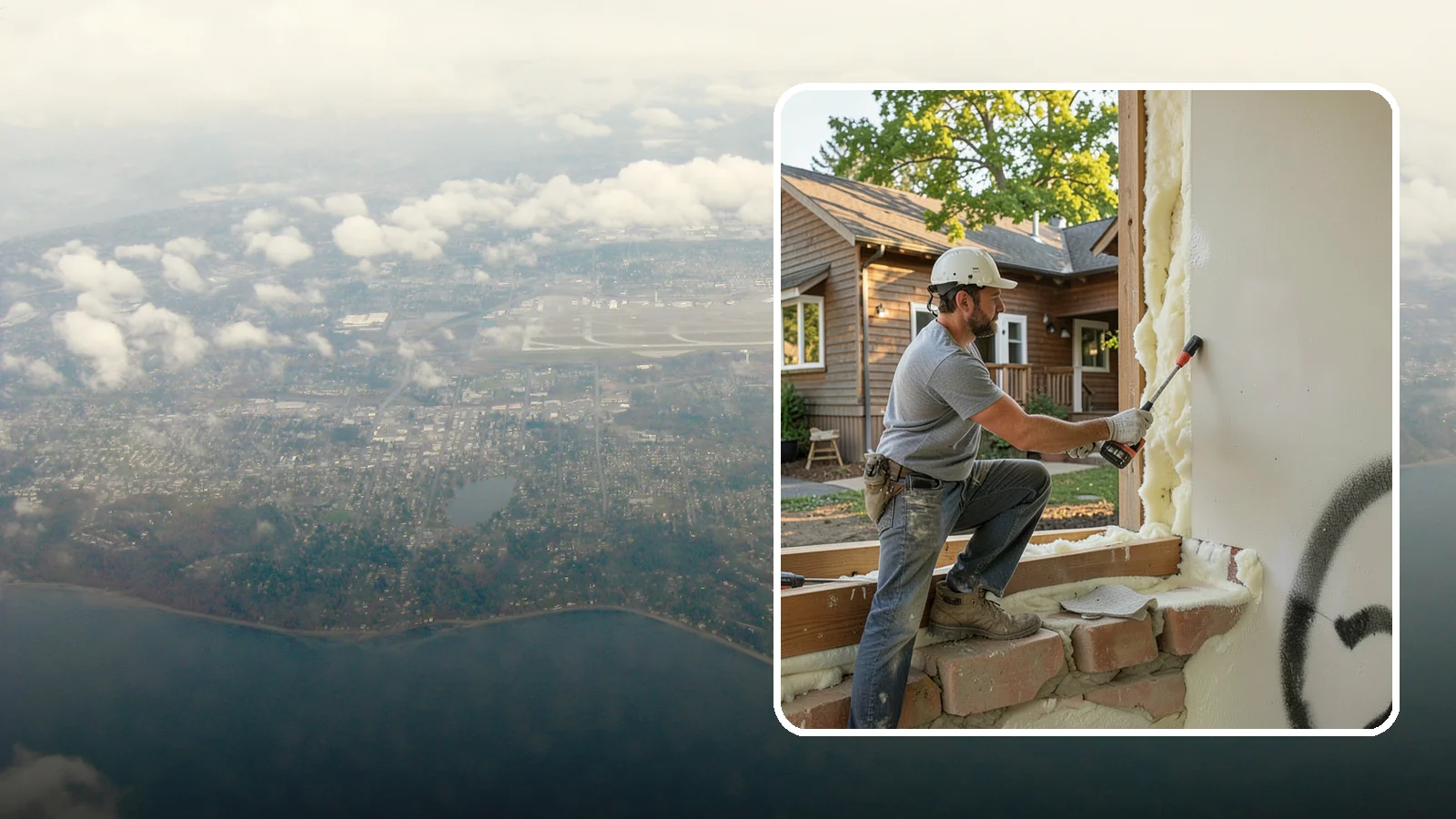 Rim Joist Insulation in Burien, King County, WA - We insulate and air-seal rim joists, a major source of cold drafts and moisture in Northwest homes.