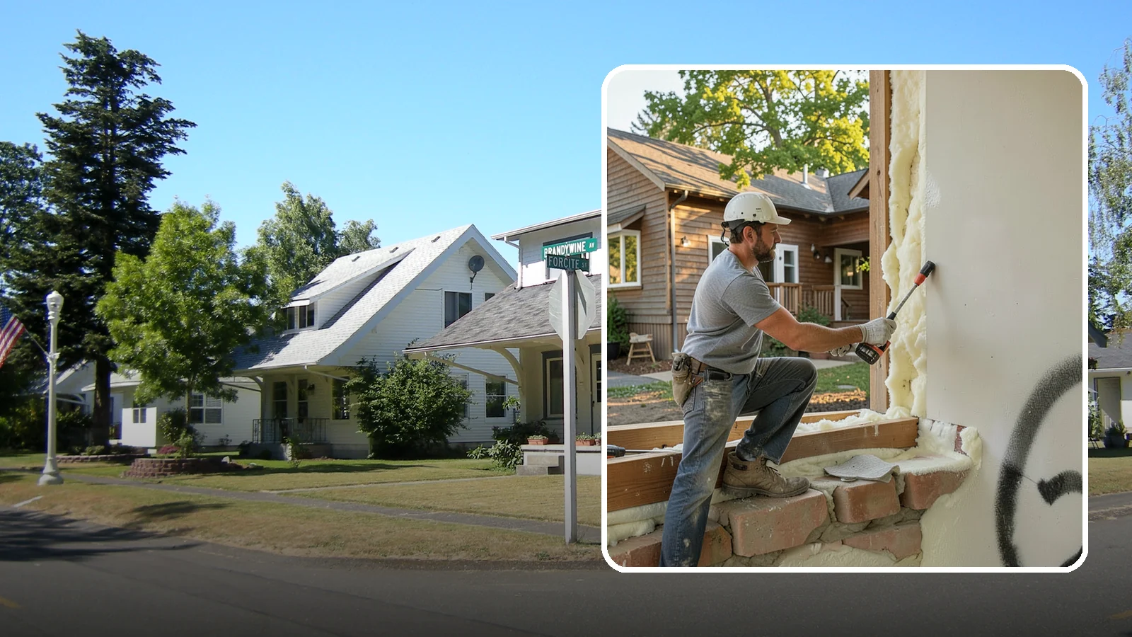 Rim Joist Insulation in DuPont, Pierce County, WA - We insulate and air-seal rim joists, a major source of cold drafts and moisture in Northwest homes.