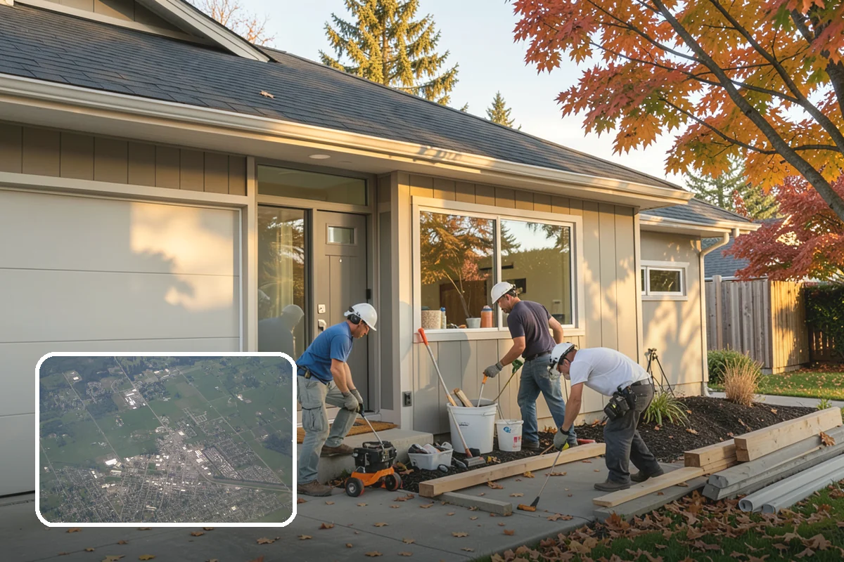 Rim Joist Insulation in Enumclaw, King County, WA - Stops significant drafts at the foundation band