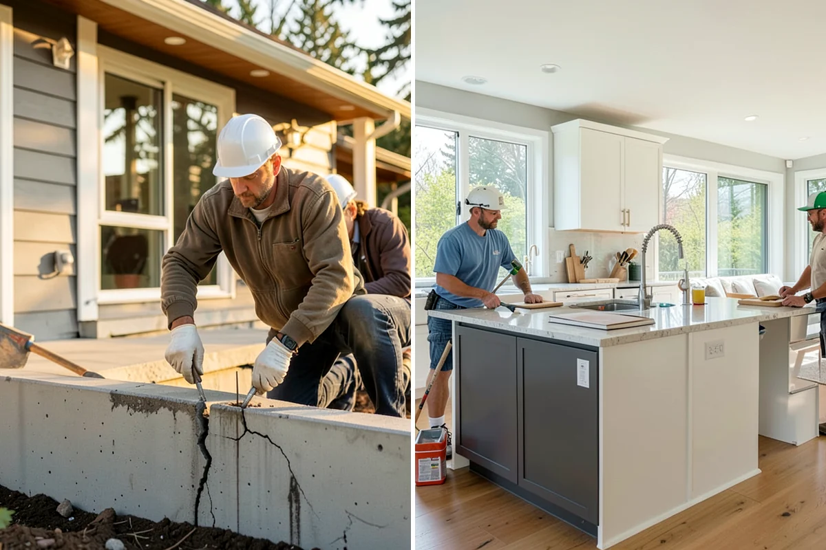 Rim Joist Insulation in Federal Way, King County, WA - Inspect the rim joist and moisture conditions